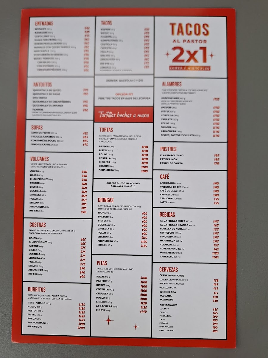 Chinampita Amores Menu - Image 3